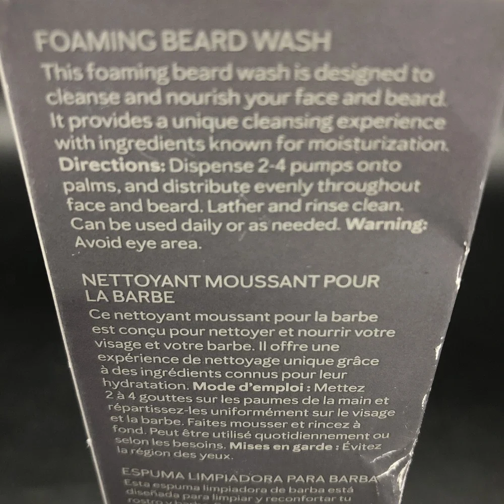 Lot Of 2 New In Box Mary Kay MK MEN‎ Foaming Beard Wash Full Size 180436